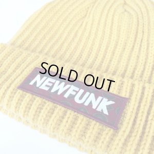 画像2: 【CRACKLIMB】NEWFUNK BOX KNIT CAP (Mustard)