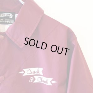 画像5: 【CRACKLIMB】KINGPIN NILON JACKET (WINE)