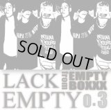 LACK 『EMPTY 0.3』 (CD-R)