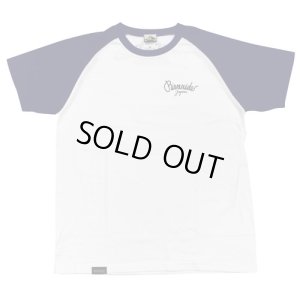 画像1: 【RIVAXIDE】 DAYDREAM BELIEVER RAGLAN TEE (WHT/NAVY)