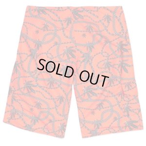 画像2: 【CROOKS&CASTLES】 CHAINLEAF BOARD SHORT (RED)