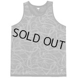 【CROOKS&CASTLES】 CHAINLEAF BASKETBALL TANKTOP (BLK)