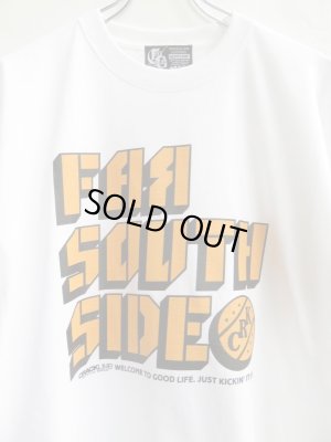 画像3: 【CRACKLIMB】 FAR SOUTH SIDE TEE (WHT)