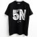 画像1: 【CRACKLIMB】 5N TEE (BLK) (1)