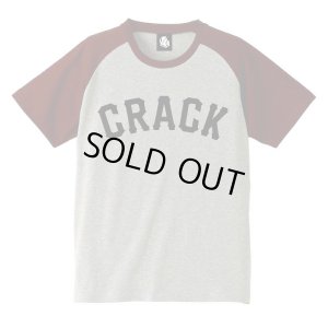 画像3: 【CRACKLIMB】 9thSUR RAGLAN TEE (GRY/WIN)