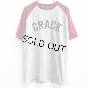 画像1: 【CRACKLIMB】 9thSUR RAGLAN TEE (GRY/WIN)