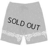 【CROOKS&CASTLES】 BONE BANDANA BOARDSHORT