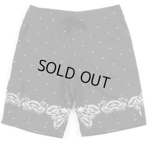 画像1: 【CROOKS&CASTLES】 BONE BANDANA BOARDSHORT