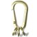 画像1: 【CROOKS&CASTLES】 THUXURY KEYCLIP CARABINER (GLD) (1)