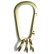 画像2: 【CROOKS&CASTLES】 THUXURY KEYCLIP CARABINER (GLD) (2)