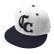 画像1: 【CRACKLIMB】 CRACKLIMB LOGO SNAPBACK CAP (GRY/BLK) (1)