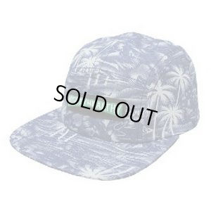 画像1: ＊SALE＊【MIGHTY HEALTHY】 INDIGO PALMS 5 PANEL CAP