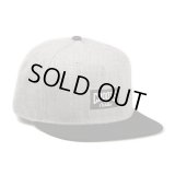 【CROOKS&CASTLES】 CORE LOGO SNAPBACK CAP (GRY/BLK)