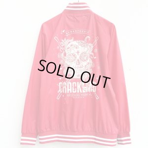 画像1: 【CRACKLIMB】 The 7th Anniversary NYLON JACKET (RED)