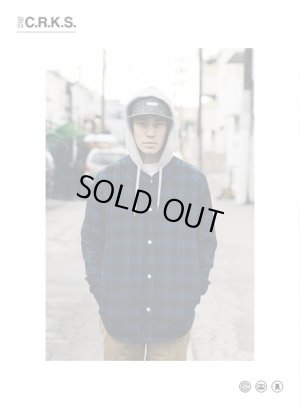 画像7: 【CROOKS&CASTLES】 TYRANT BASEBALL TOP SHIRT (BLU)