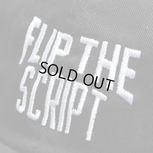 画像2: 【FLIP THE SCRIPT】 LOGO CAP (BLK)