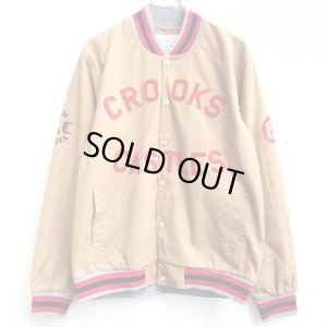 画像1: 【CROOKS&CASTLES】 SPORTSMAN STADIUM JACKET