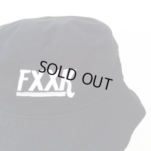 画像2: 【CRACKLIMB】 FXXK BUCKET HAT (BLK)