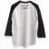 画像2: 【CRACKLIMB】 ONE HAND RAGLAN TEE (GRY)