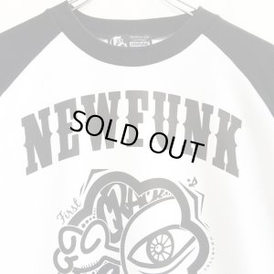 画像3: 【CRACKLIMB】 ONE HAND RAGLAN TEE (WHT)