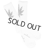 【CROOKS&CASTLES】 PAISLEAF SOCKS (WHT)