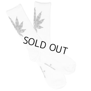 画像1: 【CROOKS&CASTLES】 PAISLEAF SOCKS (WHT)