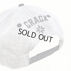 画像4: 【CRACKLIMB】 Newfunk SNAPBACK CAP (GRY/BLK)