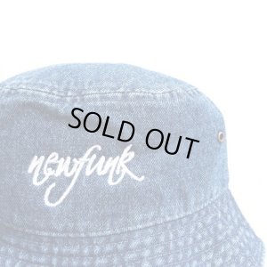 画像2: 【CRACKLIMB】 NEWFUNK BUCKET HAT (DENIM)