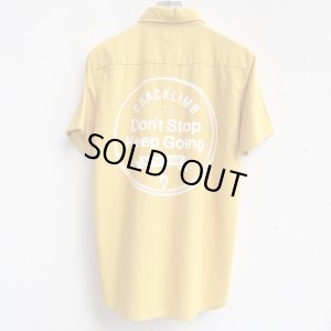 画像2: 【CRACKLIMB】 Don't Stop Keep Going SHIRT (YELOW)