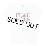 【PEAK▲HOUR】 PE▲K HOUR TEE (WHT)