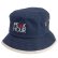 画像1: 【PEAK▲HOUR】 PE▲K HOUR 2TONE BUCKET HAT (NAVY×BEIGE) (1)