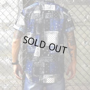 画像3: 【FLIP THE SCRIPT】 P.BANDANA SHORTSLEEVE SHIRT 