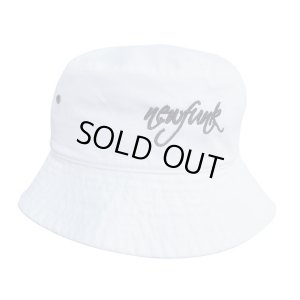 画像1: 【CRACKLIMB】 NEWFUNK BUCKET HAT (WHT)