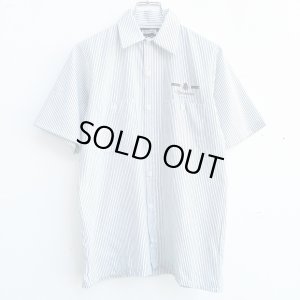 画像1: 【CRACKLIMB】 FLAG WORK SHIRT (WHT/GRN)