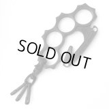 【SQUARE】 KNUCKLE KEYHOLDER (M.BLK)