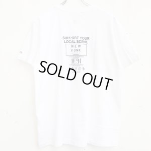 画像2: 【NEWFUNK × LIBE BRAND】 UPSIDE DOWN BIG LOGO TEE (WHT)
