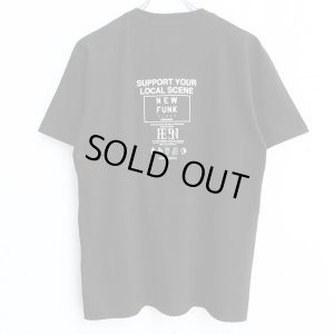 画像2: 【NEWFUNK × LIBE BRAND】 UPSIDE DOWN BIG LOGO TEE (BLK)