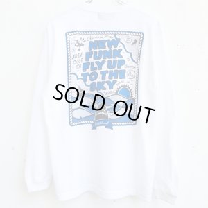画像2: 【CRACKLIMB】 FLY UP LONG TEE (WHT)
