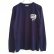 画像1: 【CRACKLIMB】 FLY UP LONG TEE (AVY) (1)