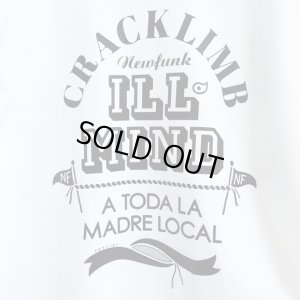 画像3: 【CRACKLIMB】 ILL MIND TEE (WHITE)