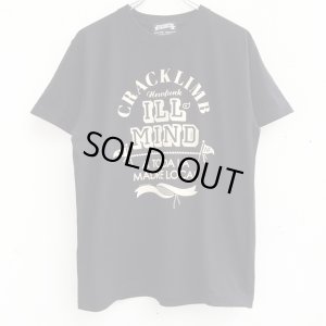 画像1: 【CRACKLIMB】 ILL MIND TEE (BLACK)