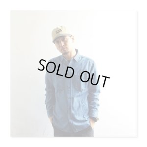 画像7: 【CRACKLIMB】 ILL MIND DENIM SHIRT (LIGHT INDIGO)