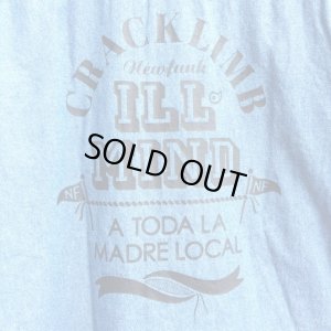 画像5: 【CRACKLIMB】 ILL MIND DENIM SHIRT (LIGHT INDIGO)