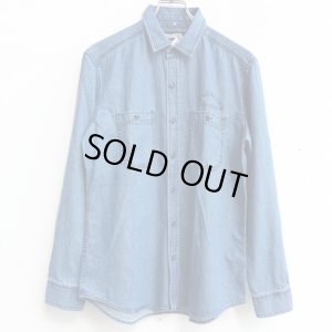 画像1: 【CRACKLIMB】 ILL MIND DENIM SHIRT (LIGHT INDIGO)