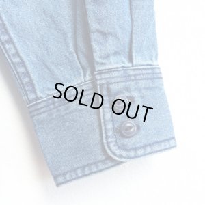 画像6: 【CRACKLIMB】 ILL MIND DENIM SHIRT (LIGHT INDIGO)