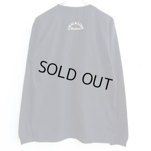 画像2: 【CRACKLIMB】 ILL MIND LONG TEE (BLACK) 