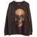 画像1: 【SQUARE】 LV SKULL CREW NECK SWEAT (BLACK) (1)