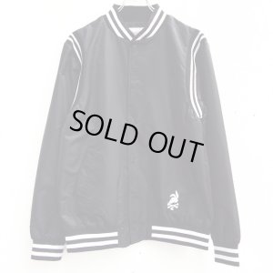 画像1: 【CROOKS&CASTLES】 THE PLAYER STADIUM JACKET (BLACK)