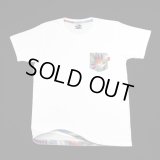 【RIVAXIDE】 RIVAXIDE 'Strelitzia Pocket' T-shirt (WHITE)