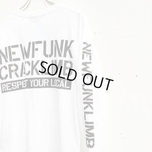 画像6: 【CRACKLIMB】 C.M.N.D LONG TEE (WHITE)